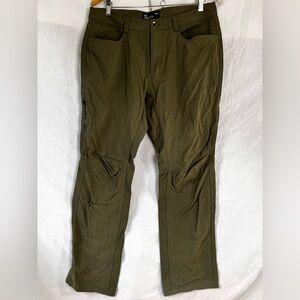 Under Armour Pants Mens 36x32 Storm Nylon Green 1316929 Outdoor Performance Pant